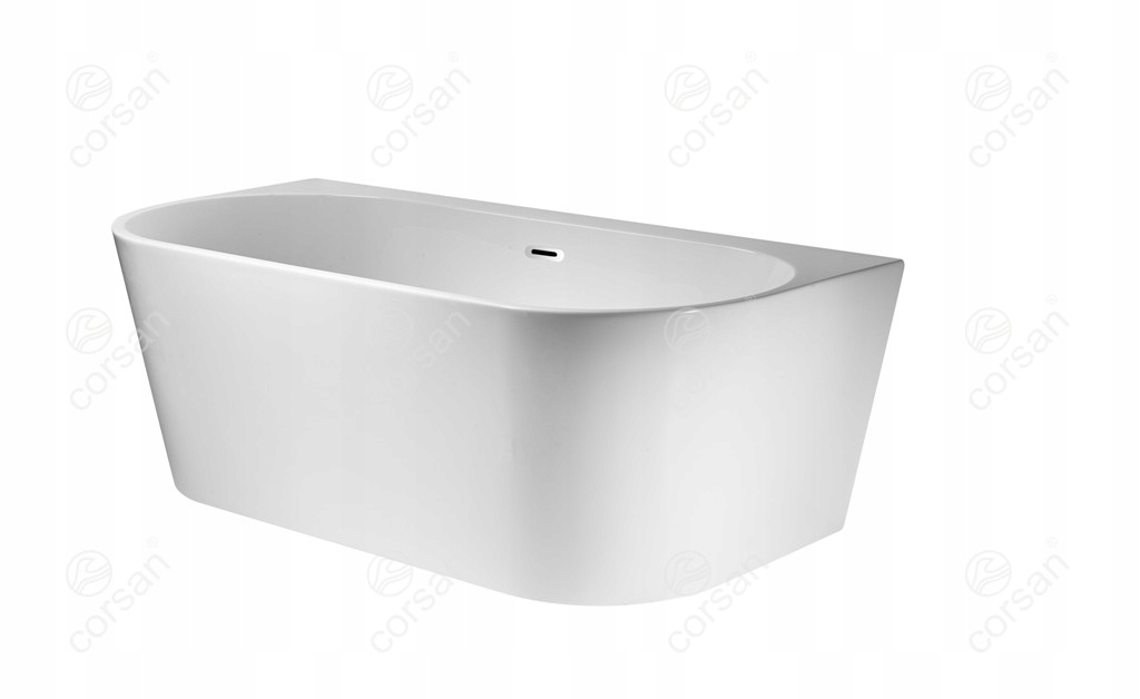 Nástenná vaňa CORSAN Mono 170 cm + KLIKNUTIE KLIKNUTIE
