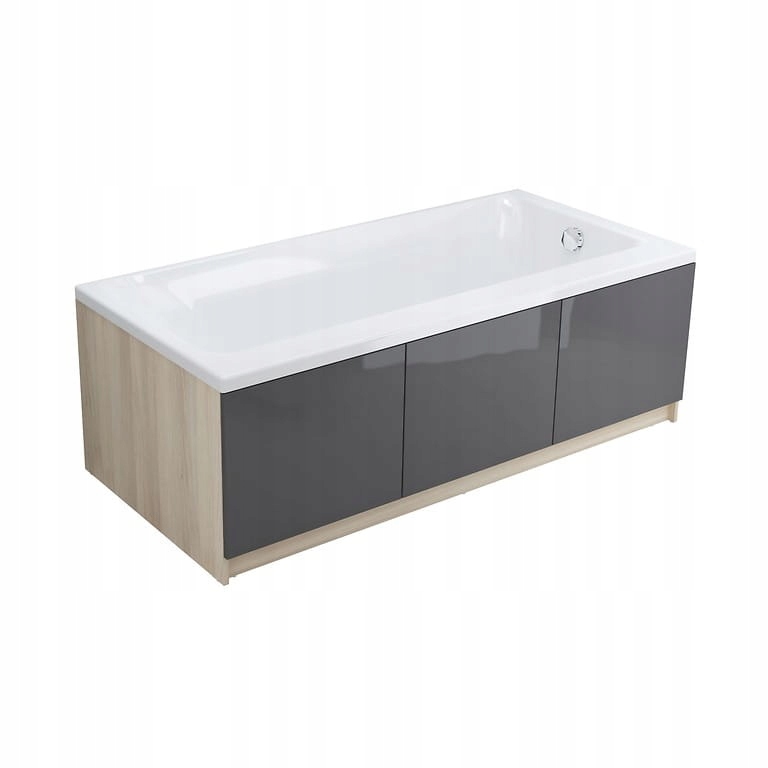 CERSANIT SMART BATHTUB 170x80 ŠEDÝ KRYT S301-117