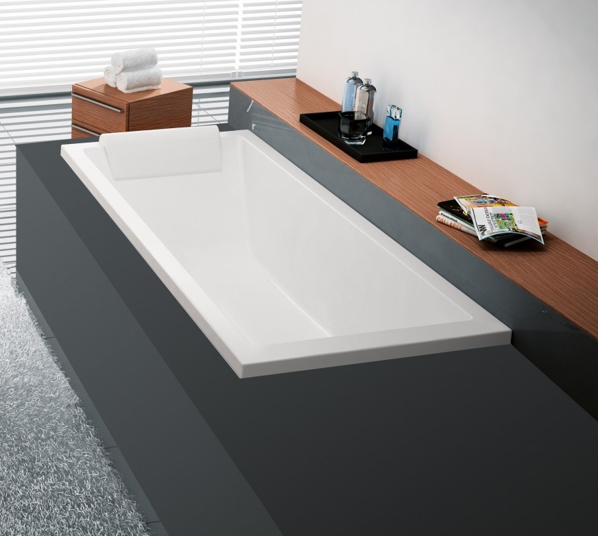 KÚPEĽŇA NOVELLINI CALOS 150x70 + nožičky + opierka hlavy