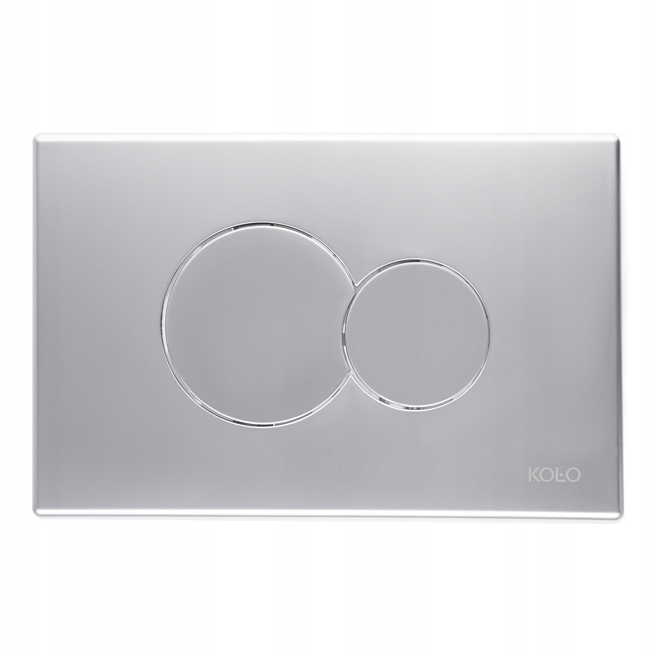 WC tlačidlo - Ovládací panel ECLIPSE CHROM MAT pre rám