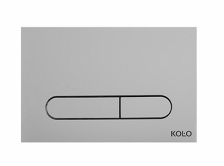 WC tlačidlo - KOLEKCIA SLIM TOALETNÁ SPLACHOVACIA DOSKA CHROMOVÝ MAT