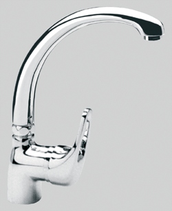 Kuchynská batéria - Drezový mixér DANIEL ECO 5618CR "F"