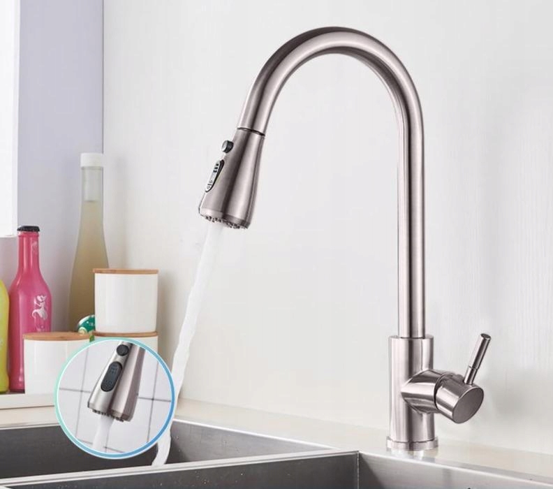 Kuchynská batéria -  [Brushed Nickel Type B] Kuchynský faucet