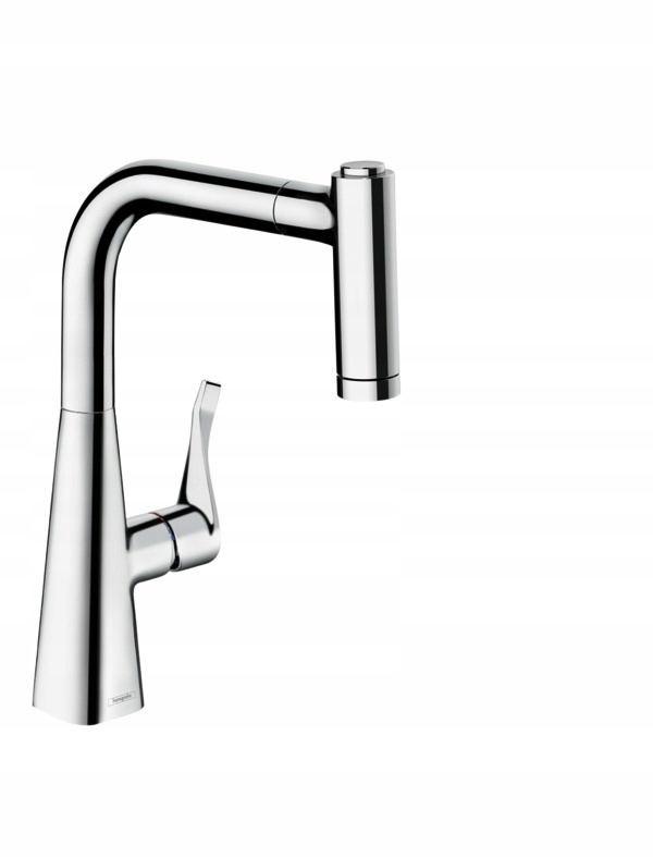 Kuchynská batéria - Kuchynská batéria HANSGROHE METRIS S 220 zapnutá / vypnutá