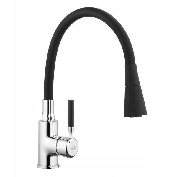 Kuchynská batéria -  Umývadlová batéria INVENA POGO BLACK