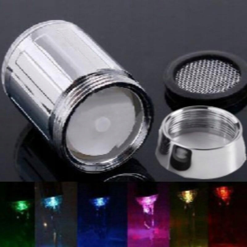 Kuchynská batéria -  [Farebné bez Ady] Nový LED faucet, nastaviteľný