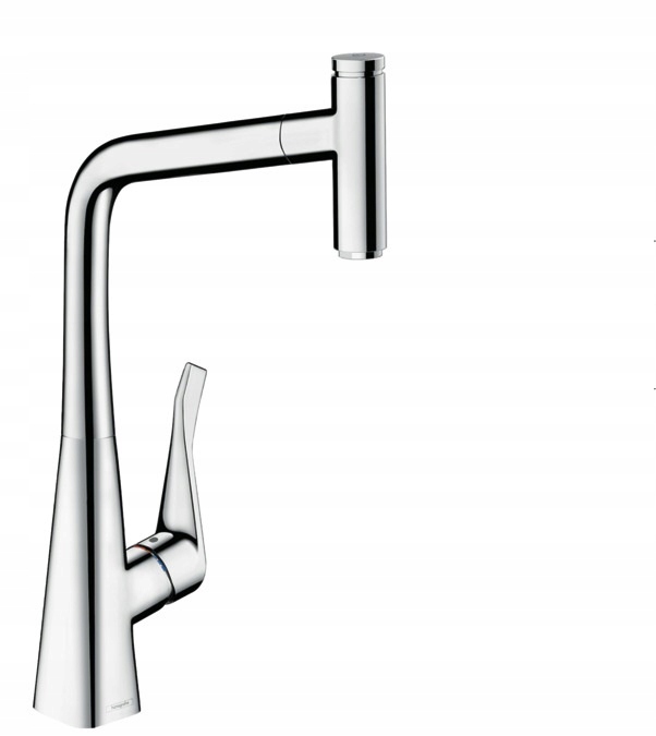 Kuchynská batéria - Zapnutie / vypnutie kuchynskej batérie HANSGROHE METRIS SELECT