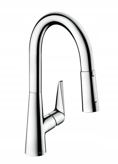 Kuchynská batéria - Kuchynská batéria HANSGROHE TALIS S zapnutá / vypnutá CHROM