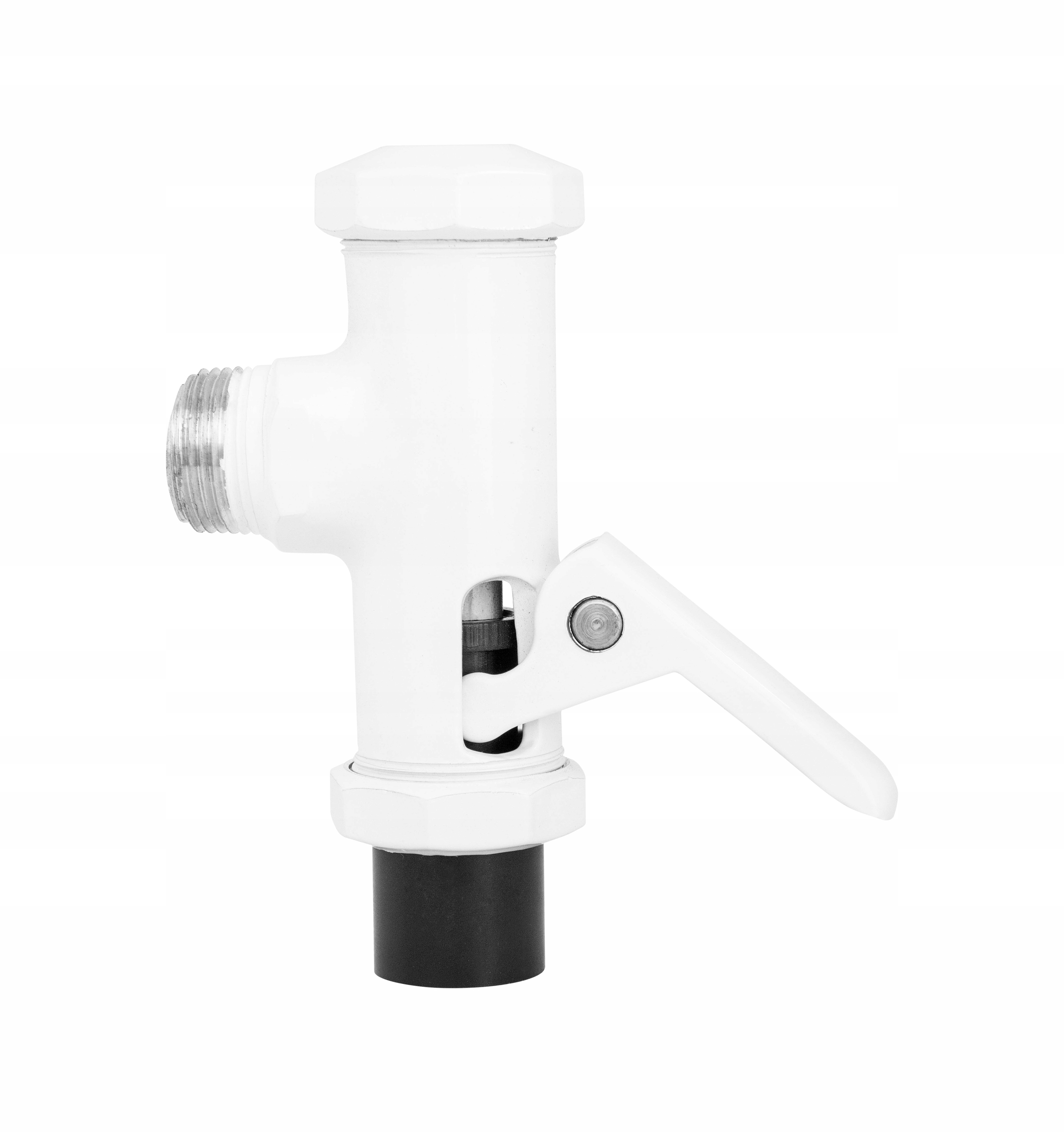 WC tlačidlo - SPLACHOVACÍ AUTOMATICKÝ 3/4 "BIELY tajfúnový splachovací ventil pl