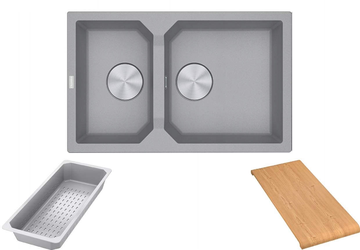 Umývadlo Franke FXG 620 Stone Grey + príslušenstvo