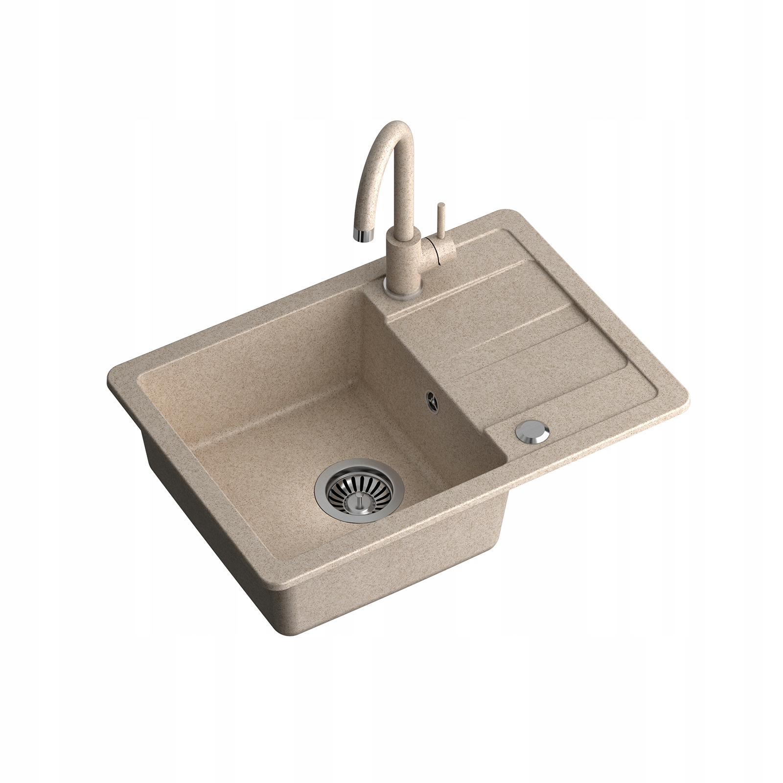 SADA BATÉRIE SINK + SMART GRANITE BÉŽOVÁ