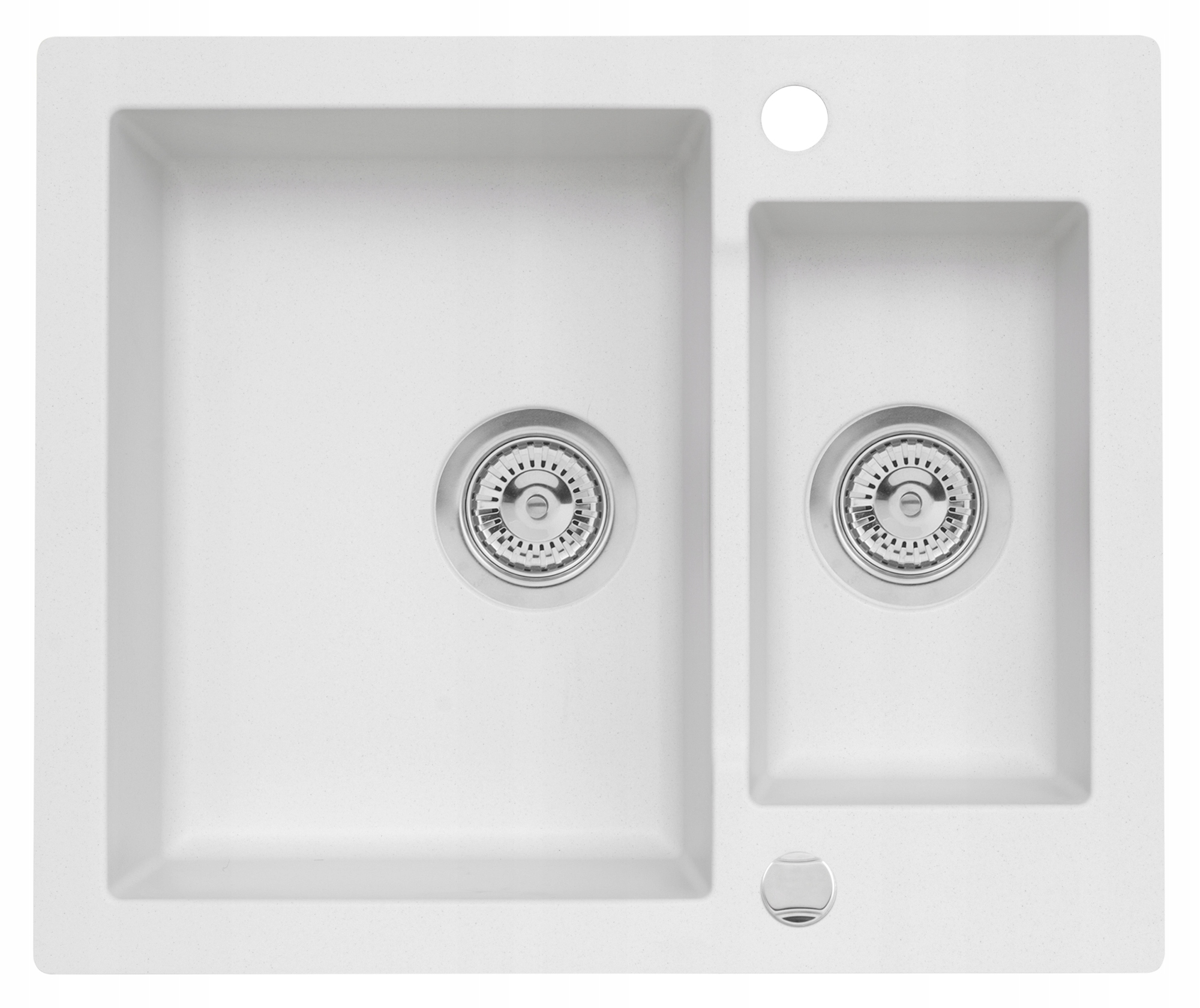 MODERNO SINK GRANITE ANNIE 80 ČISTÝ BIELY POP-UP
