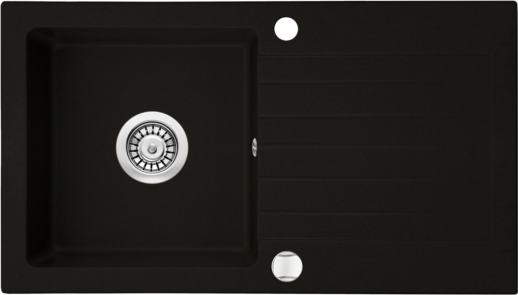DEANTE ZORBA 1-KOMORNÝ DREZ 76x44 cm NERO
