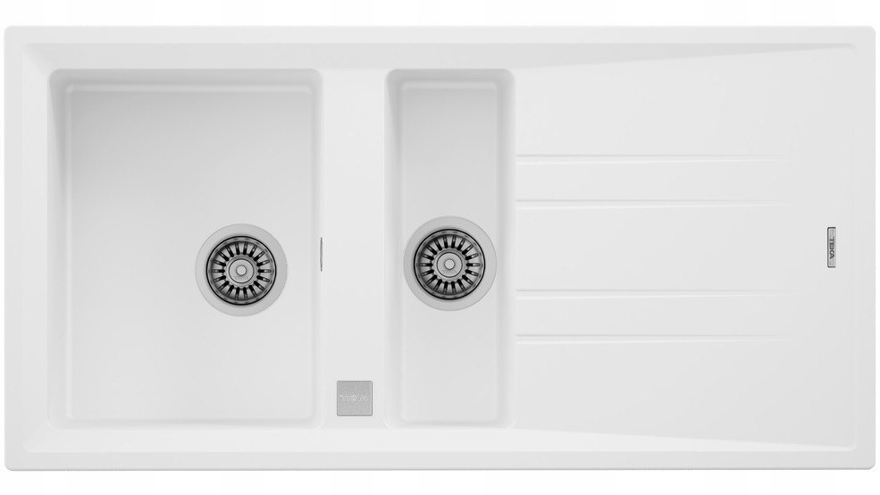 Zapustené umývadlo STONE 60 B-TG biele