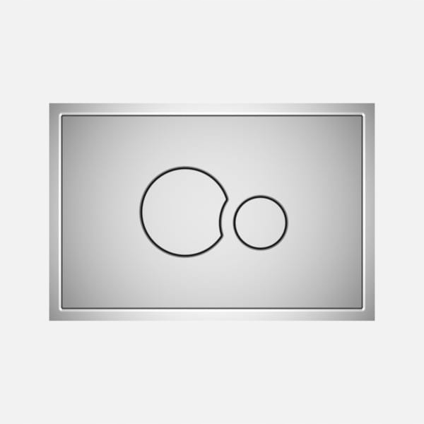 WC tlačidlo - Ovládací panel SK 706 (chrómový lesk) S1672681