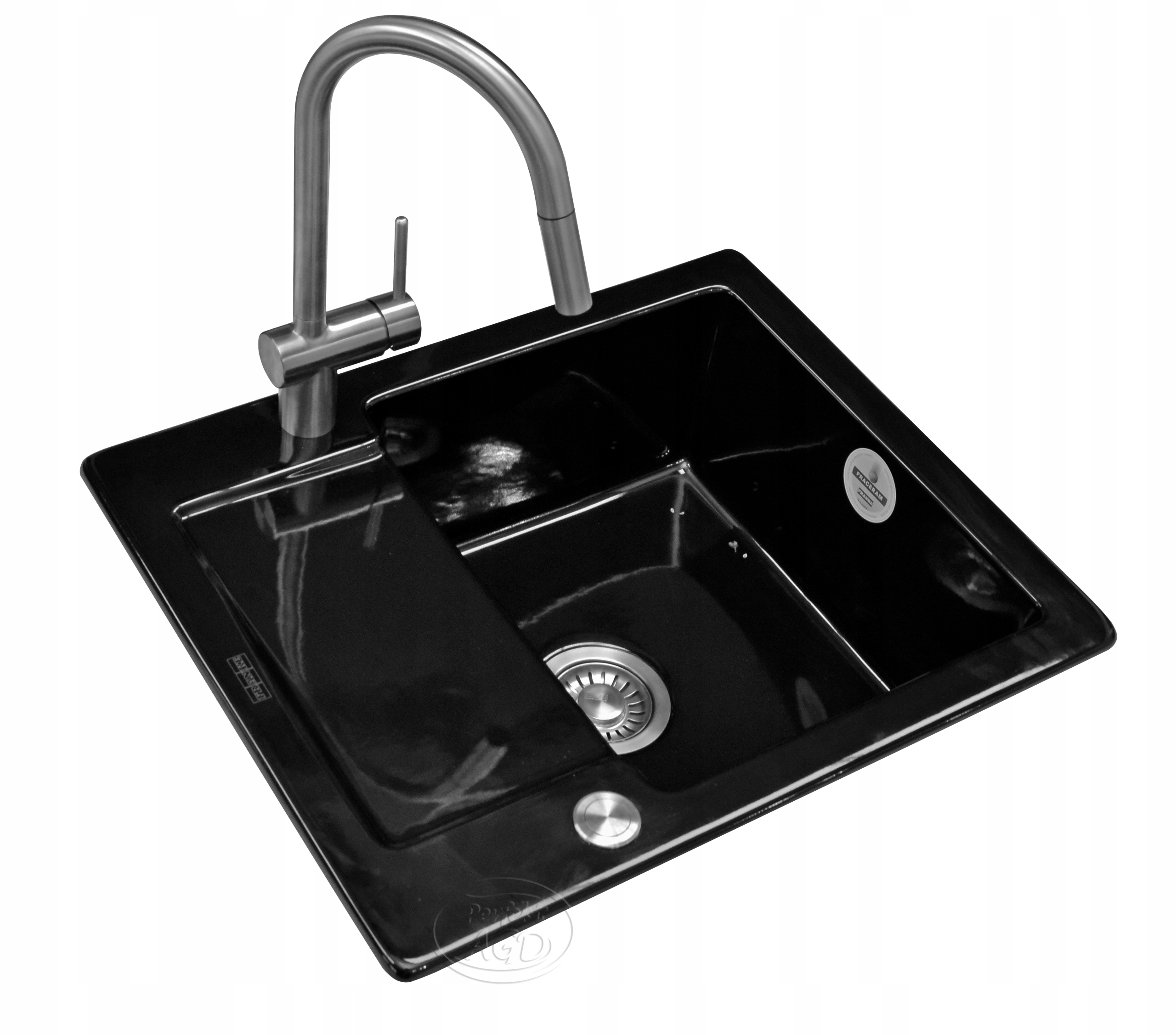 KERAMICKÝ DREZ FRANKE MARIS MRK 611-62 ONYX + LEDA