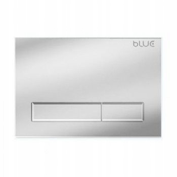 WC tlačidlo - TLAČIDLO VYPLÁCHNUTIA MODRÉHO REEF CHROME