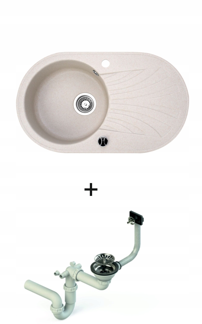 GRANITE SINK Kuchynský drez + ARON SIPHON