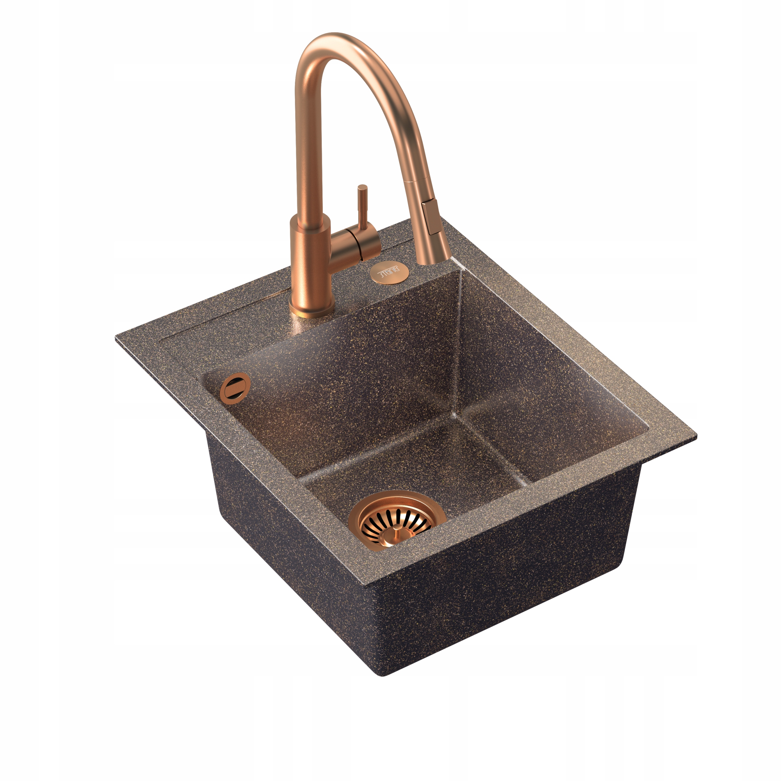 JOHNNY 100 SINK BLACK BATTERY JULIA SIPHON KRYT