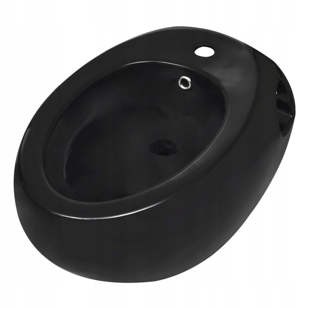 Závesný čierny bidet