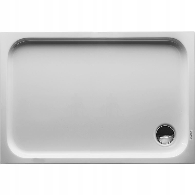 DURAVIT D-CODE obdĺžnikový sprchový žľab 110 x 75 cm BIELY