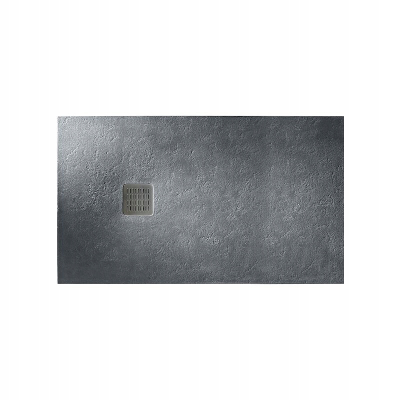 Obdĺžnikový sprchový žľab 140X90 ŠEDÝ ROCA TERRAN SLATE