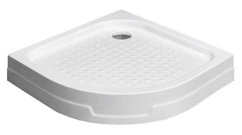 RADAWAY Polkruhová sprchová vanička Rodos A Compact 90x90