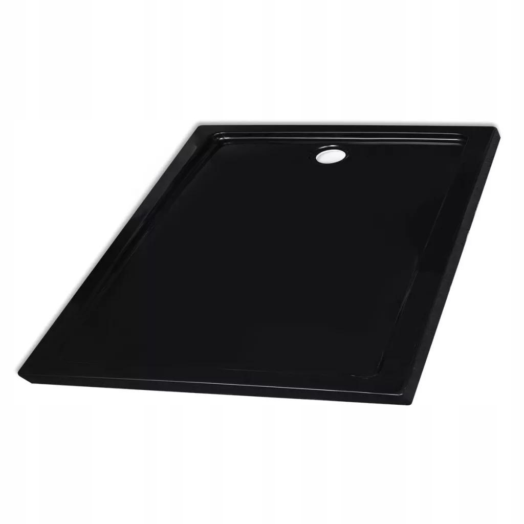 Sprchová vanička ABS Black Square 90x90cm