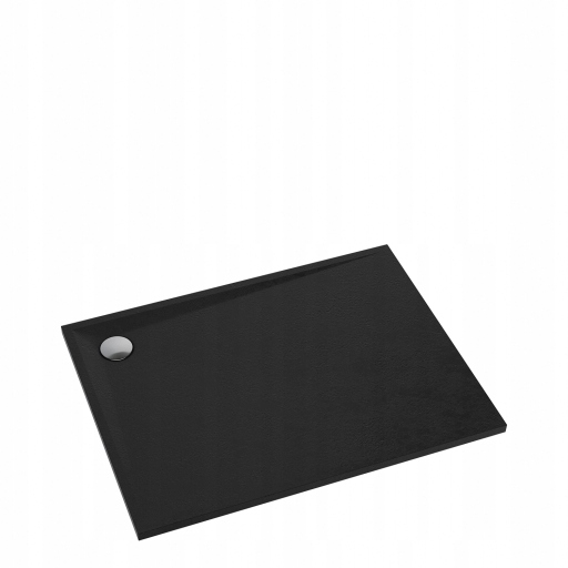 OMNIRES STONE ČIERNY SPRCHOVÝ ZÁSOBNÍK 80X100CM