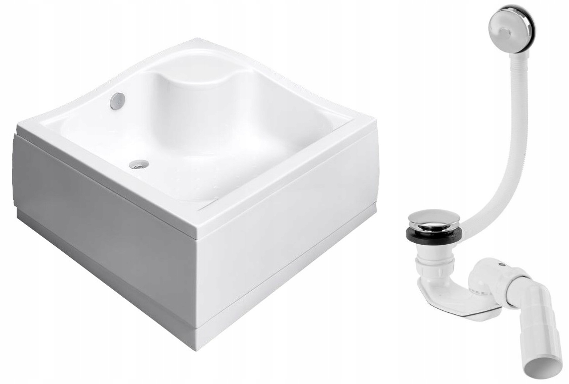 Sifón Square Korfu C 80x80 sprchová vanička RADAWAY