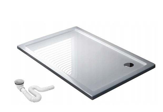 AKRYLOVÝ SPRCHOVÝ ZÁSOBNÍK + SIPHON 90X100 REA