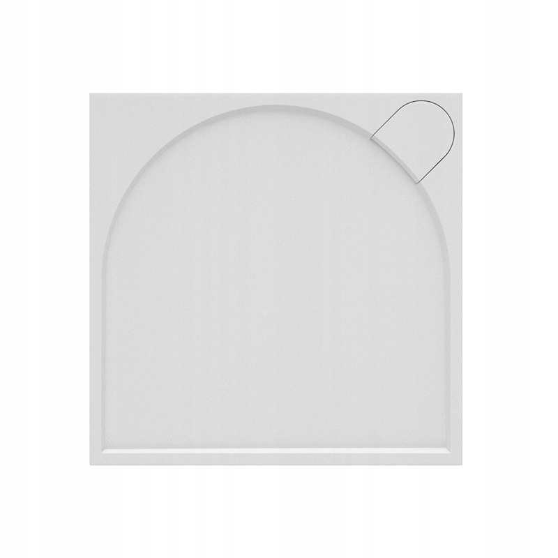 Zlepenec FLUO 90 x 90 cm NewTrendy $ sprchová vanička
