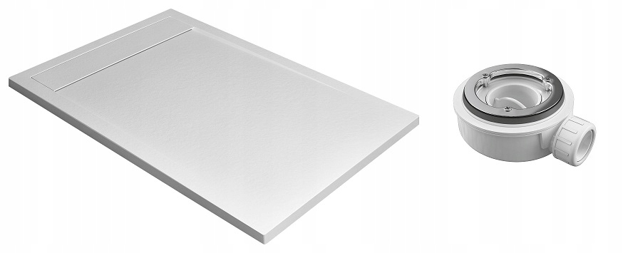 Sprchová vanička a sifón Teos F biela 130x90 RADAWAY