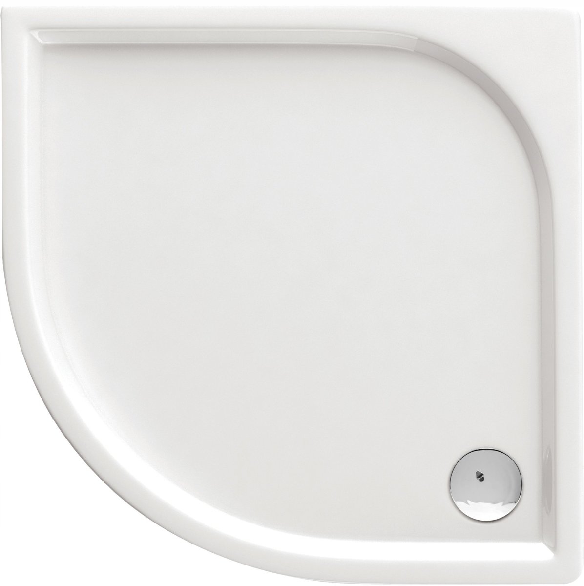 DEANTE CUBIC SEMI-CIRCULAR ACRYLIC SPRCHOVÝ ZÁSOBNÍK 90 cm