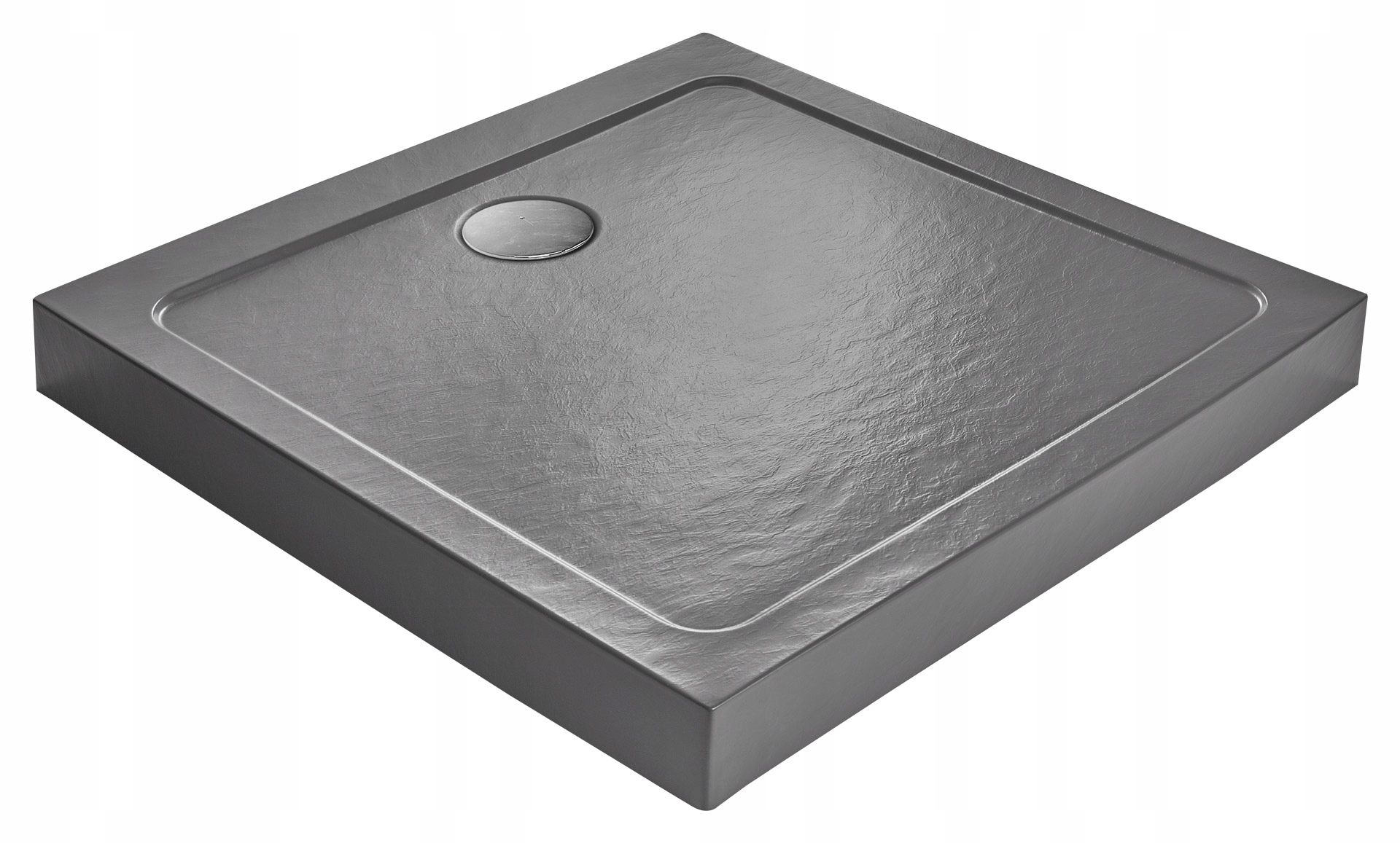 Sprchová vanička Doros C Comp STONE antracit 90x90 RADAWAY