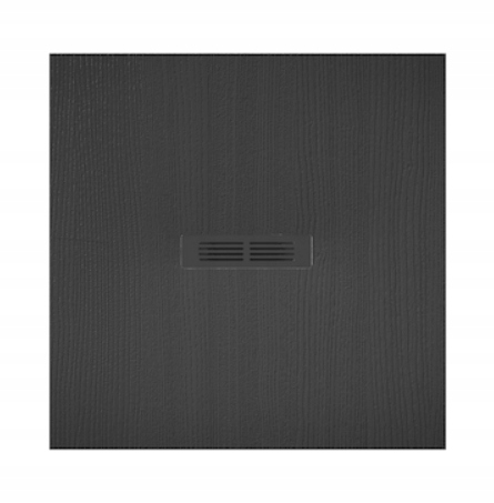ROCA HELIOS STONEX SPRCHOVÝ ZÁSOBNÍK 90x90 cm ŠEDÁ BRÁNKA
