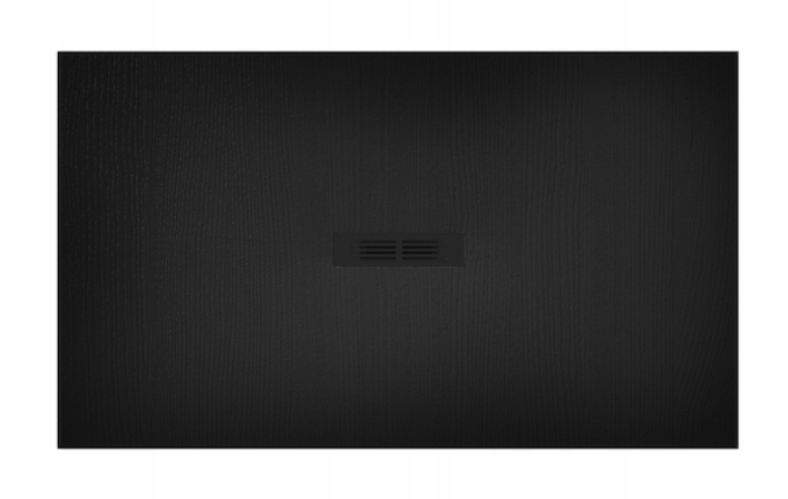 ROCA HELIOS SPRCHOVÝ ZÁSOBNÍK KOMPOZITNÝ STONEX 120x70 ČIERNY