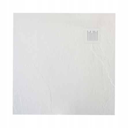 ROCA IGNIS SPRCHOVÝ ZÁSOBNÍK STONEX COMPOSITE 90x90 cm BIELY