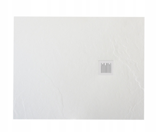 ROCA IGNIS SPRCHOVÝ ZÁSOBNÍK STONEX KOMPOZIT 120 x 90 cm BIELY