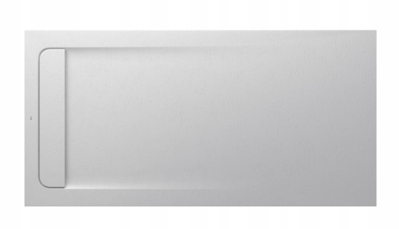 ROCA AQUOS SPRCHOVÝ ZÁSOBNÍK STONEX KOMPOZIT 160x80 cm BIELY