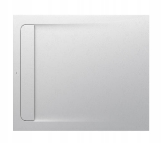 ROCA AQUOS SPRCHOVÝ ZÁSOBNÍK STONEX 100x90 cm ZLOMENÝ BIELY
