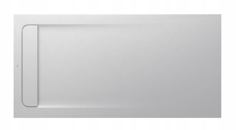 ROCA AQUOS SPRCHOVÝ ZÁSOBNÍK STONEX 160x80 cm ZLOMENÝ BIELY