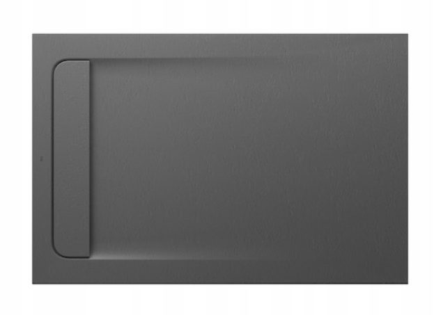 ROCA AQUOS STONEX SPRCHOVÝ ZÁSOBNÍK 120x80 cm ŠEDÁ BRÁNKA