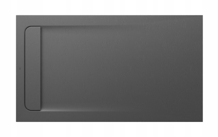 ROCA AQUOS STONEX SPRCHOVÝ ZÁSOBNÍK 140x80 cm ŠEDÁ BRÁNKA