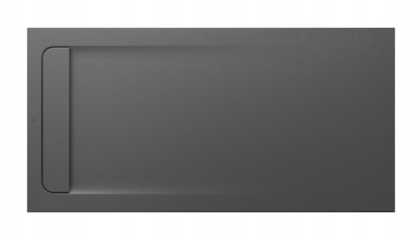 ROCA AQUOS STONEX SPRCHOVÝ ZÁSOBNÍK 160x80 cm ŠEDÁ BRÁNKA