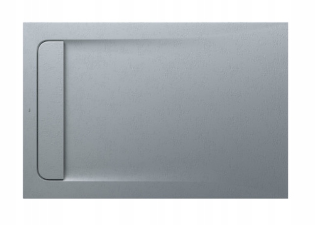 ROCA AQUOS STONEX SPRCHOVÝ ZÁSOBNÍK 120x80 cm ŠEDÝ CEMENT