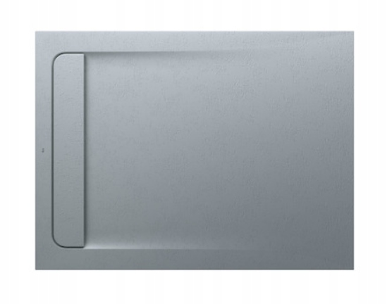ROCA AQUOS STONEX SPRCHOVÝ ZÁSOBNÍK 120x90 cm ŠEDÝ CEMENT