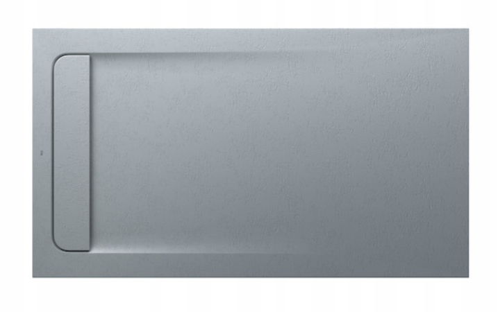 ROCA AQUOS STONEX SPRCHOVÝ ZÁSOBNÍK 140x80 cm ŠEDÝ CEMENT