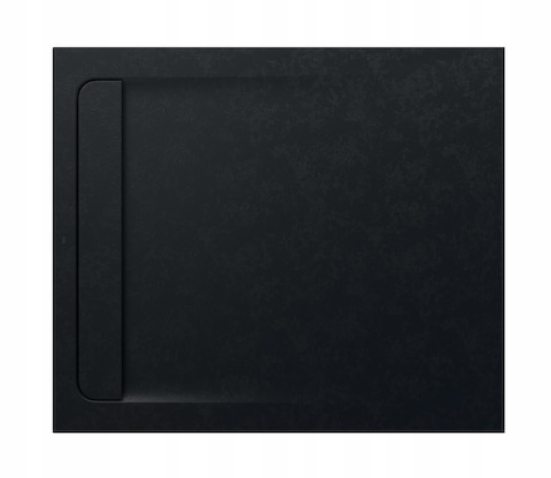 ROCA AQUOS SPRCHOVÝ ZÁSOBNÍK STONEX 100x90 cm ČIERNY