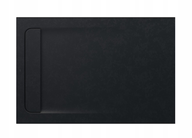 ROCA AQUOS SPRCHOVÝ ZÁSOBNÍK STONEX 120x80 cm ČIERNY